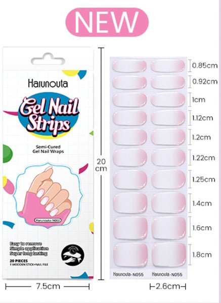 Uñas Gel Precuradas - Harunouta