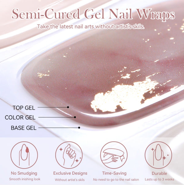 Uñas Gel Precuradas - Harunouta