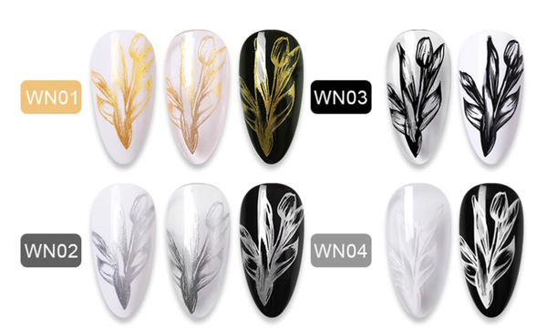 BORN PRETTY ESMALTE ESTAMPAR GOLD