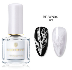 BORN PRETTY ESMALTE ESTAMPAR BLANCO