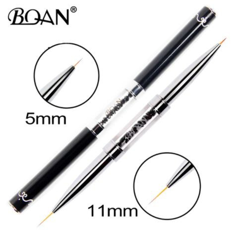 PINCEL BQAN DOBLE LINER 5-11 MM NEGRO