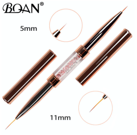 PINCEL BQAN DOBLE LINER 9-18 MM ROSE GOLD