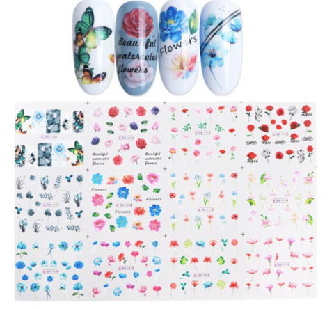 STICKER WATER DECALS BN1105-1116