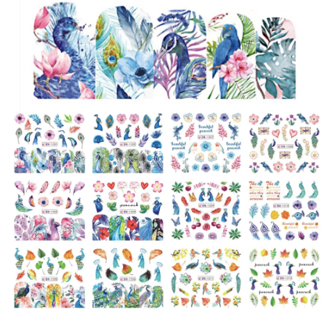 STICKER WATER DECALS BN1201-1212
