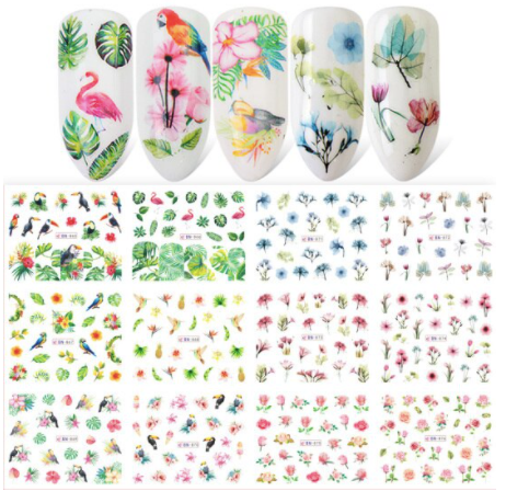 STICKER WATER DECALS BN865-876