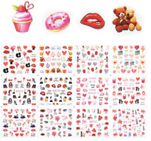 STICKER WATER DECALS BN1549-1560