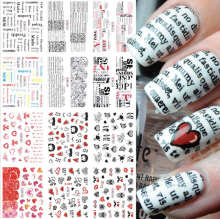 STICKER WATER DECALS BN877-888