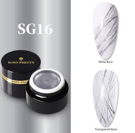 SPIDER GEL BORN PRETTY - SILVER
