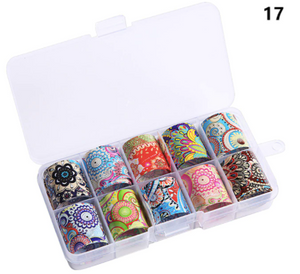 SET FOIL 10 DISEÑOS - MANDALA