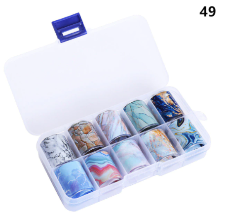 SET FOIL 10 DISEÑOS - TEXTURAS