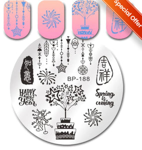 BORN PRETTY PLACA STAMPING BP-188