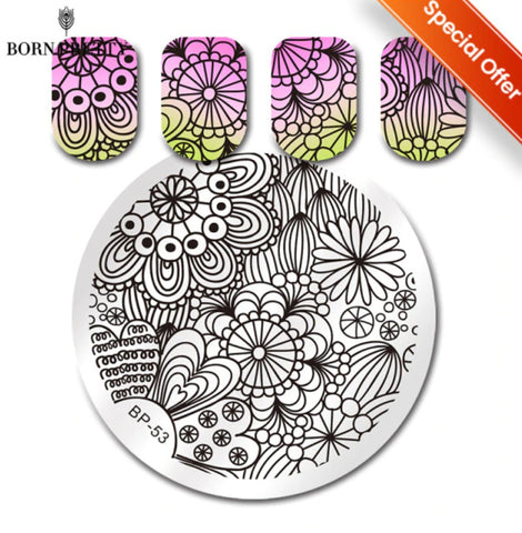 BORN PRETTY PLACA STAMPING BP-53