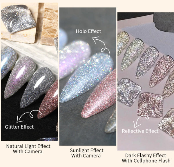 Reflective Glitter Holográfico 03 - 6 ml