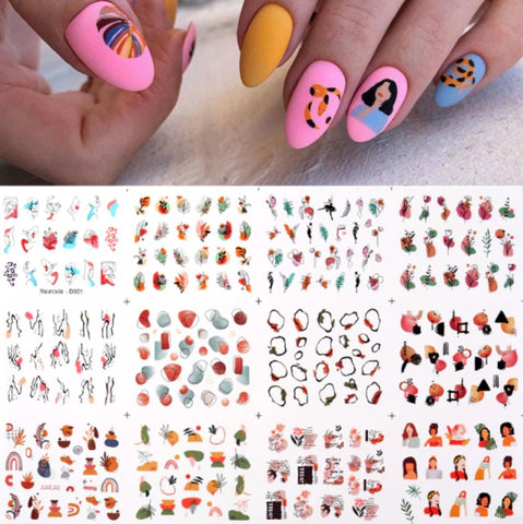 STICKER WATER DECALS D001