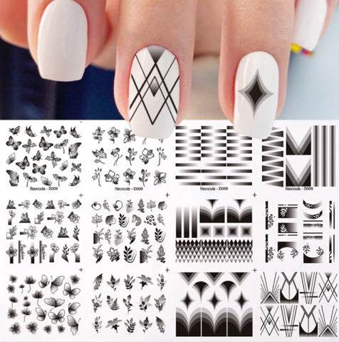 STICKER WATER DECALS D009