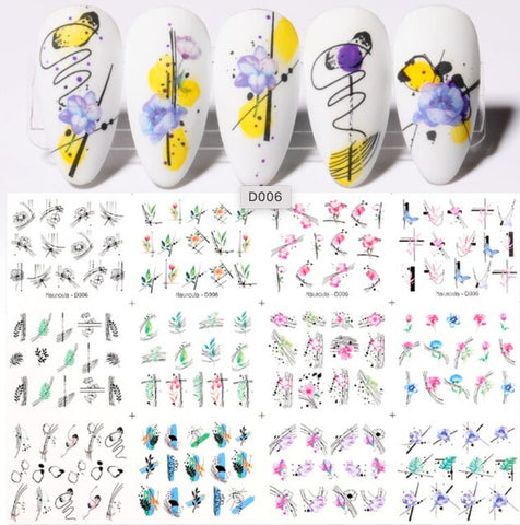 STICKER WATER DECALS D006