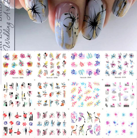 STICKER WATER DECALS D008