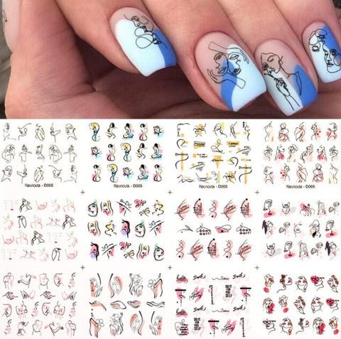 STICKER WATER DECALS D005