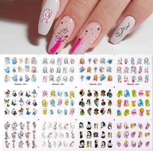 STICKER WATER DECALS D011