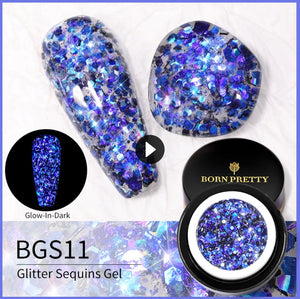 GLITTER LUMINOSO EFECTO REFLECTIVO BGS11
