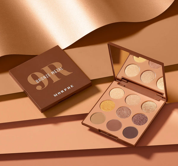 9R BRONZE METAL PALETA DE SOMBRAS ORIGINAL