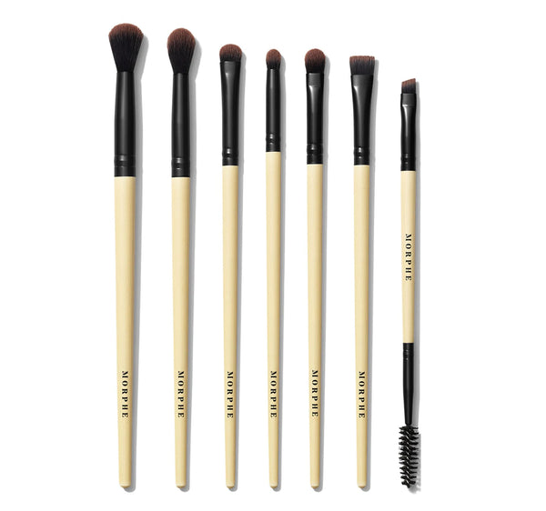EARTH TO BABE - SET DE 7 BROCHAS PARA OJOS DE BAMBÚ / VEGANO