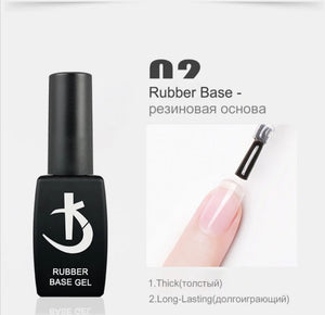 RUBBER BASE GEL X/ SOFT GEL