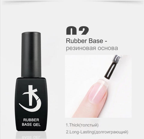 RUBBER BASE GEL X/ SOFT GEL
