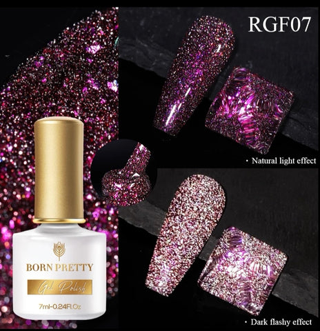Glitter reflectivo Flash Gel RGF07- 7 ml