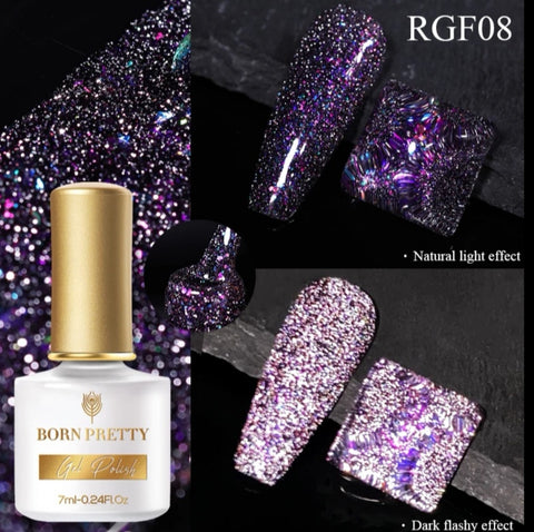Glitter reflectivo Flash Gel RGF08- 7 ml