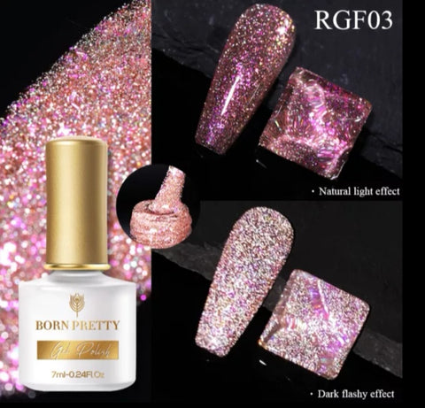 Glitter reflectivo Flash Gel RGF03- 7 ml